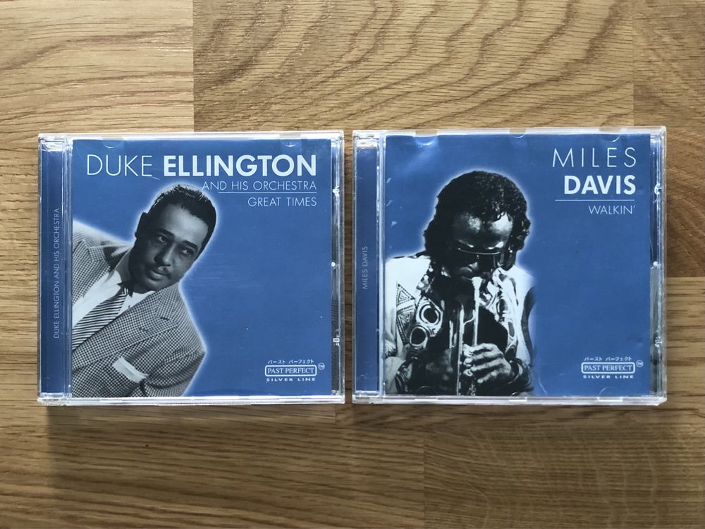 CDs Duke Ellington e Miles Davis