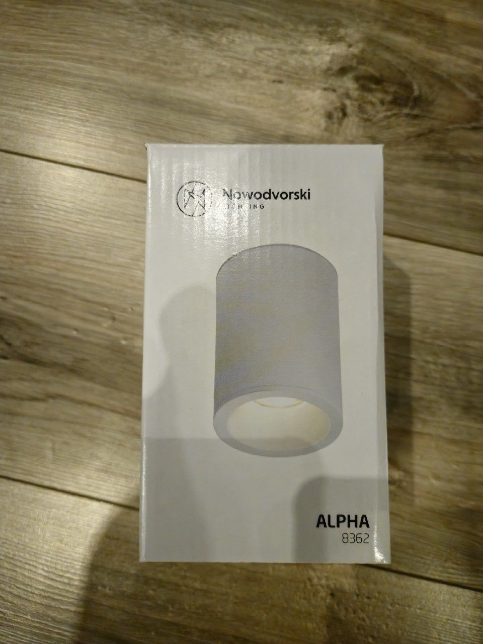 Nowodvorski ALPHA 8362 – lampa sufitowa natynkowa biała IP54