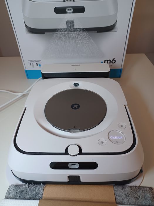 Mopa Robô IROBOT Braava Jet M6 - robot lava chão