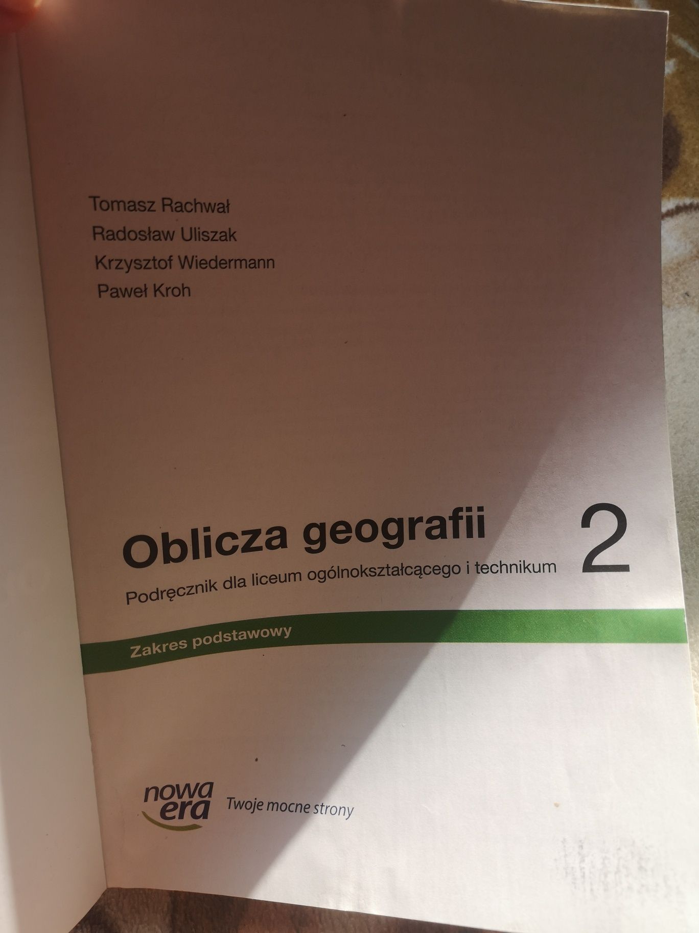 Oblicza geografii 2 zakres podstawowy