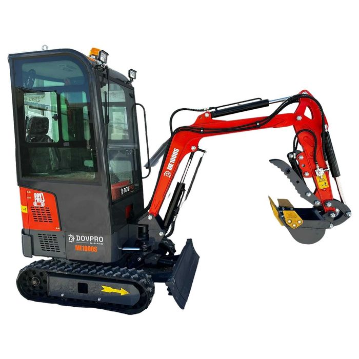 Міні-екскаватор DOVPRO Technology ME1000S з поворотною стрілою