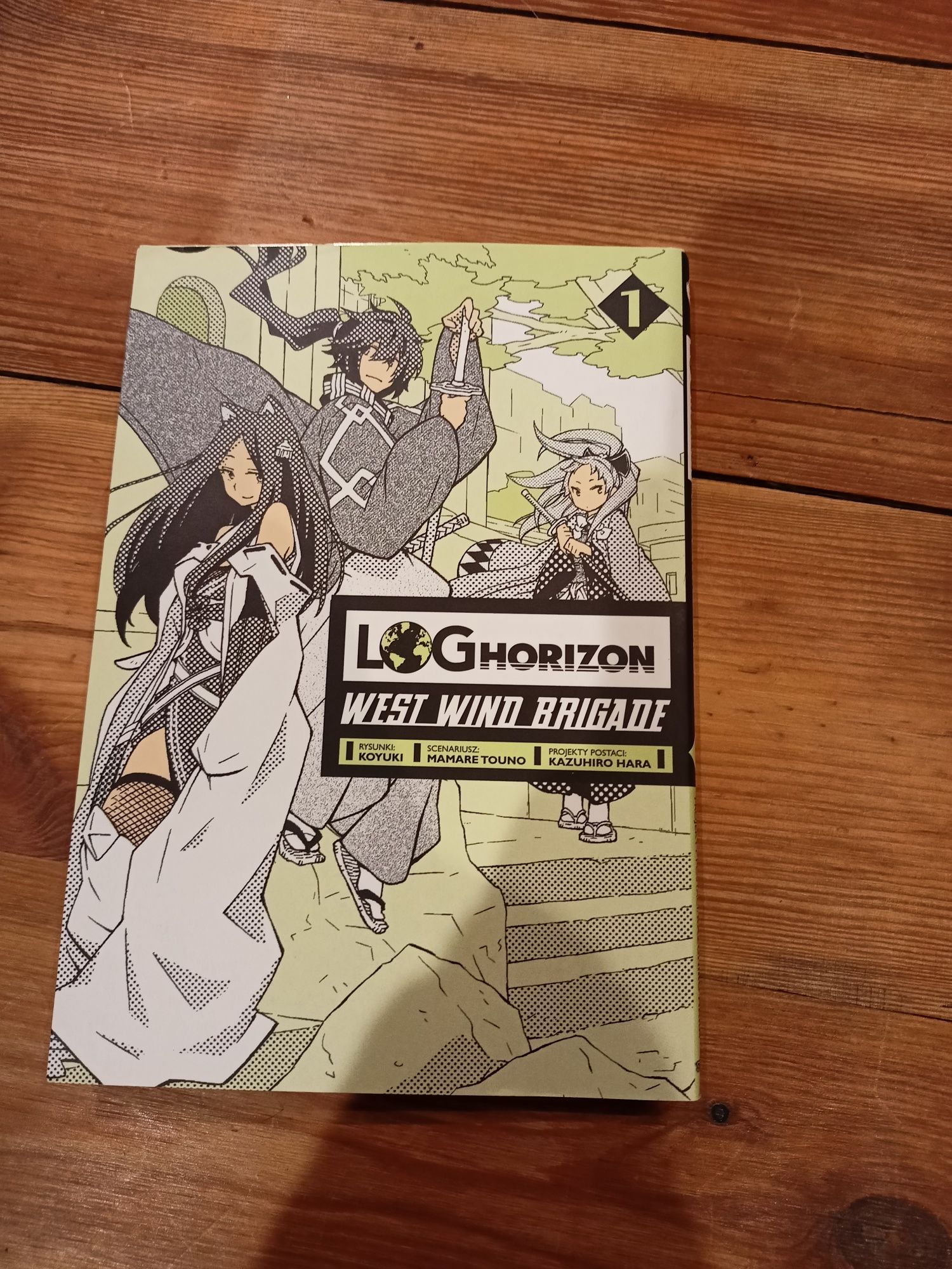 Manga LogHorizon tom 1