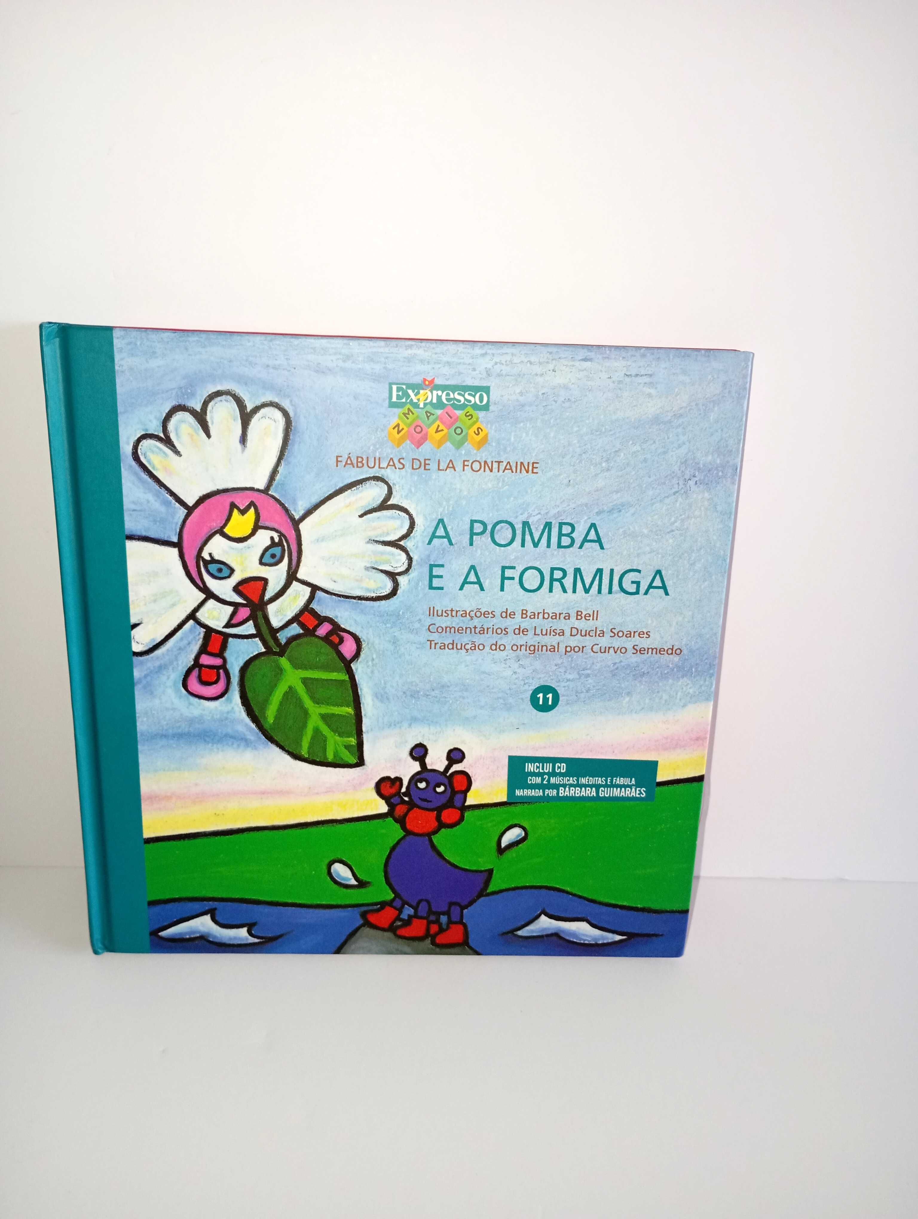 A Pomba e a Formiga - Fábulas De La Fontaine - Nº11