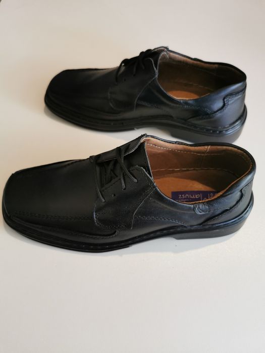 Skórzane Buty Męskie Lekkie Wygodne