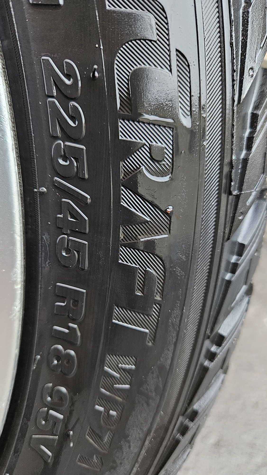 Alufelgi speedline 5x110 225/45/18 opony zima opel vectra c signum