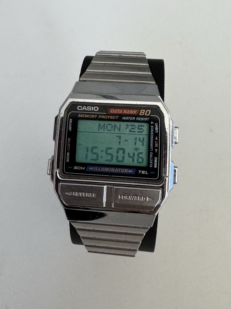 Zegarek Casio DB-810 Databank, lata 90., JDM, bardzo dobry stan!