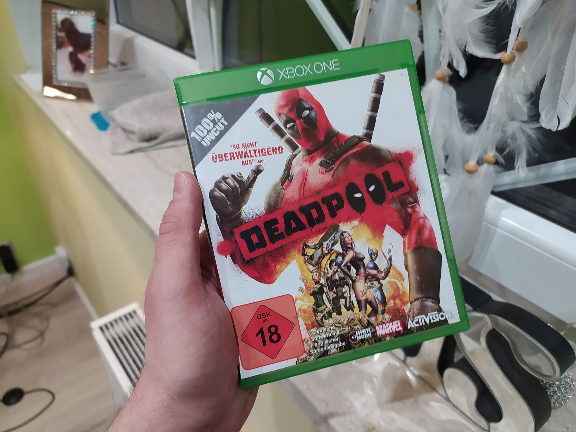 HIT! Deadpool Xbox One S X / Series X 4K MARVEL Rzadkość! STAN BDB WYS