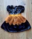 Przebranie Halloween dynia czarownica 86 92