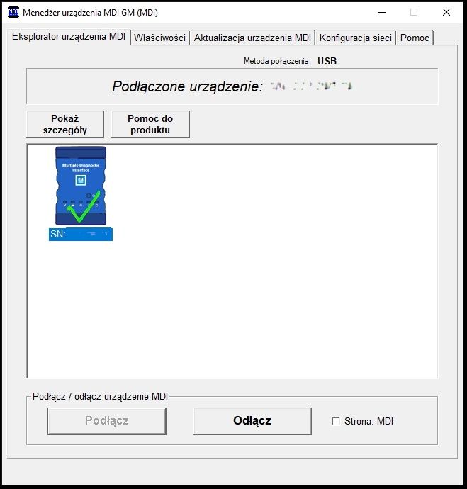 Sprzedam interfejs diagnostyczny MDI GM GDS2 TECH2