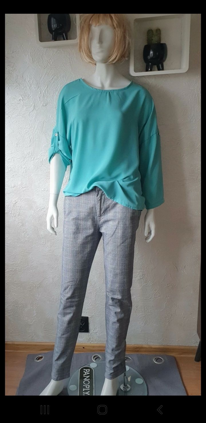 Spodnie w krate Denim Co