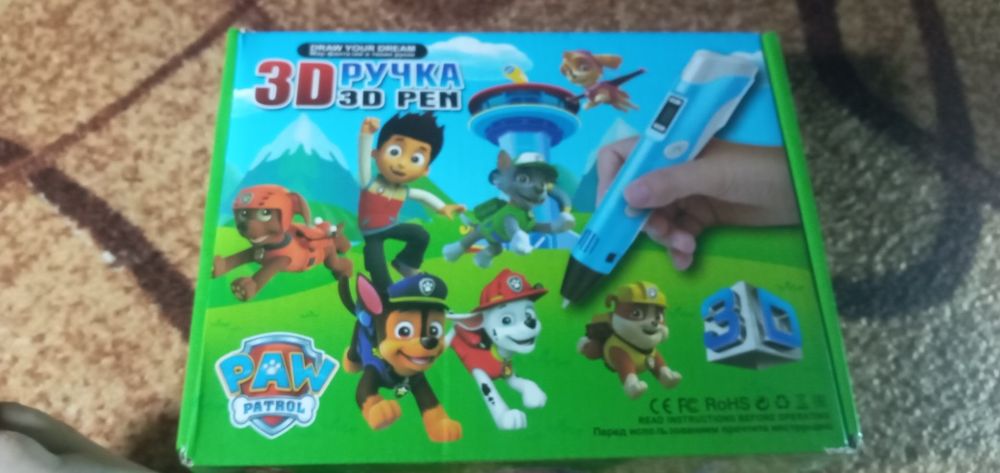 3D триде ручка в коробке