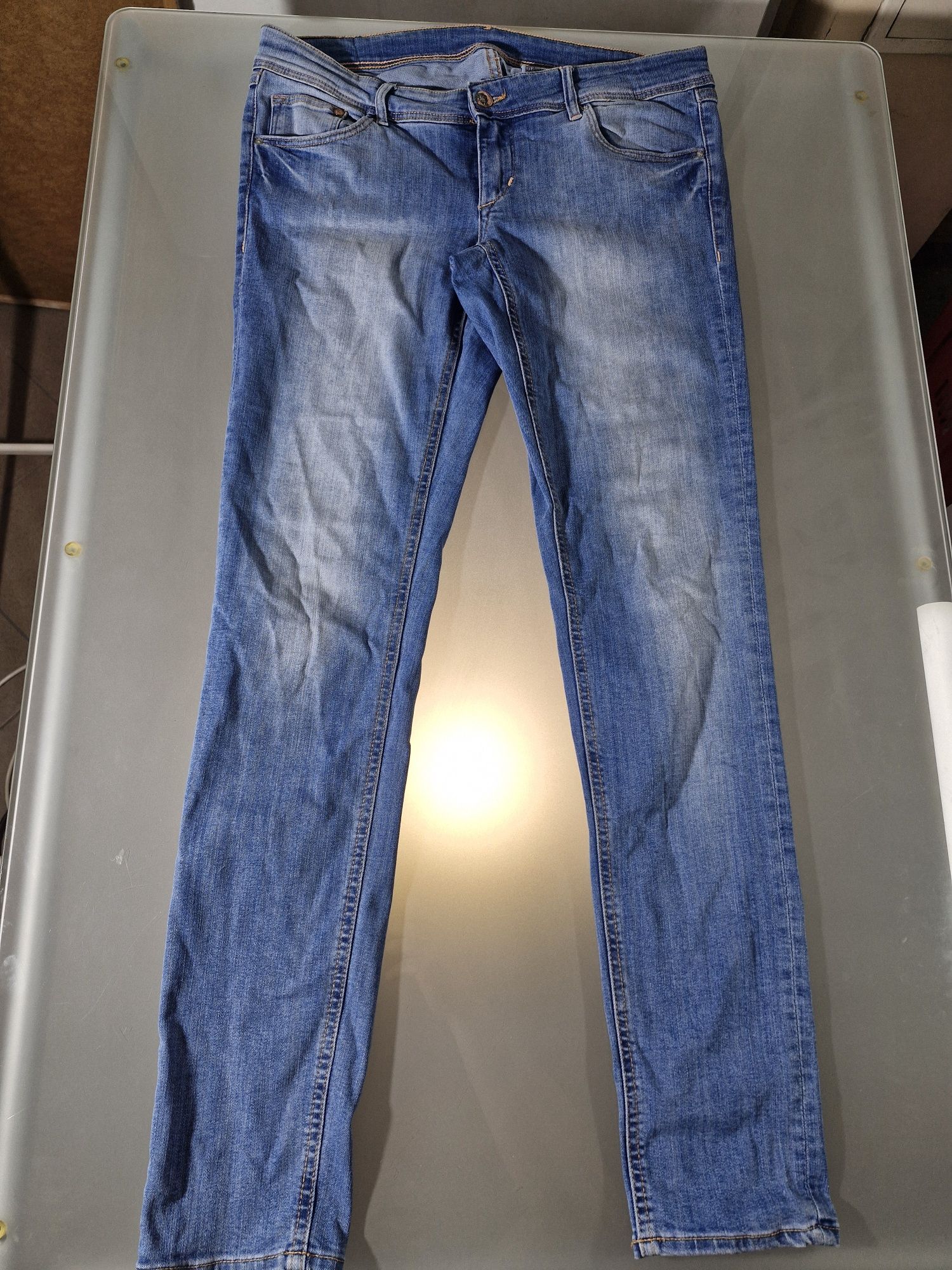 Jeansy Damskie H&M Super Skinny Super Low Rozmiar 32/32