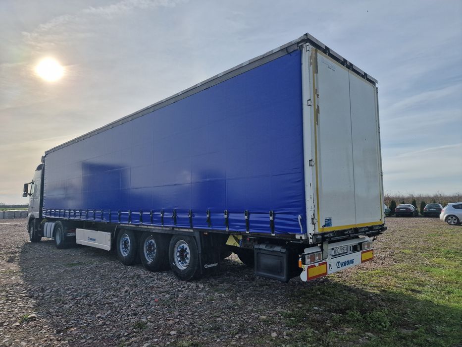 Naczepa Firanka Krone Oś Safa