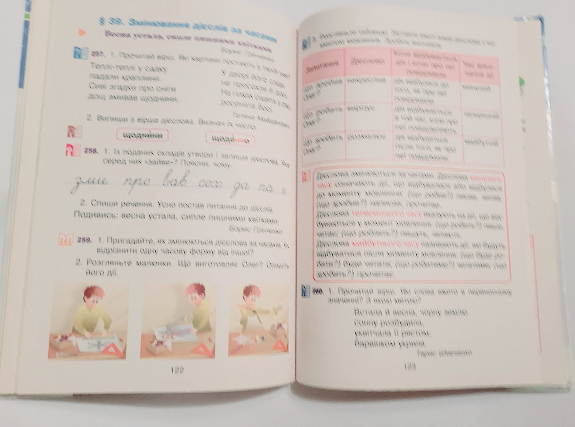 Л.Варзацька  " Українська мова та читання " 4 клас,  1  частина