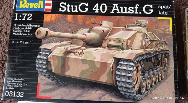 StuG 40 Ausf.G skala 1:72 Revell