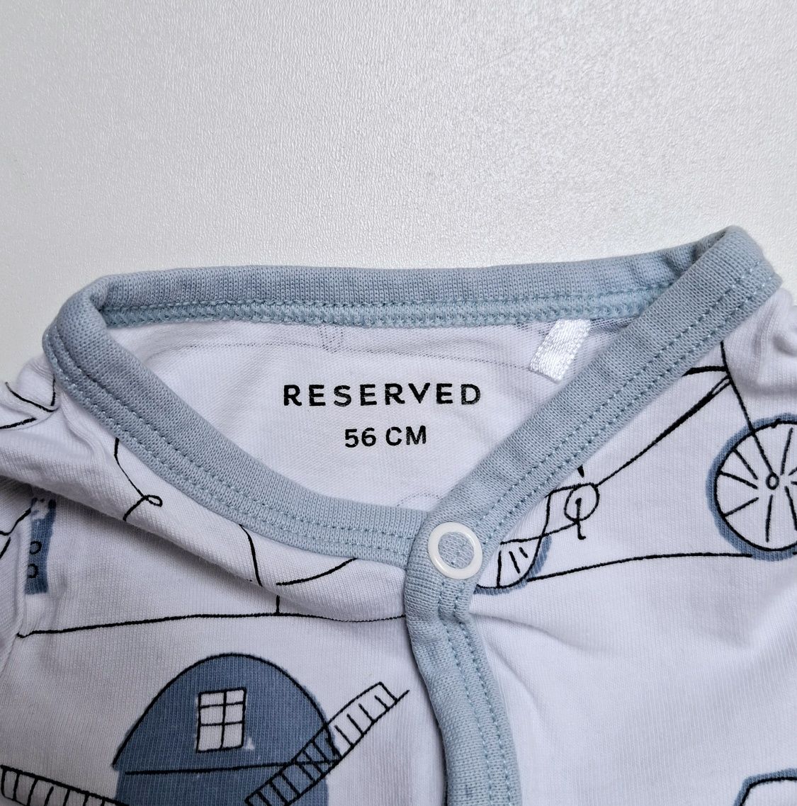 NOWY pajacyk niemowlęcy Reserved 56