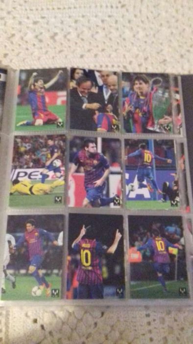 Caderneta oficial do Messi 2012