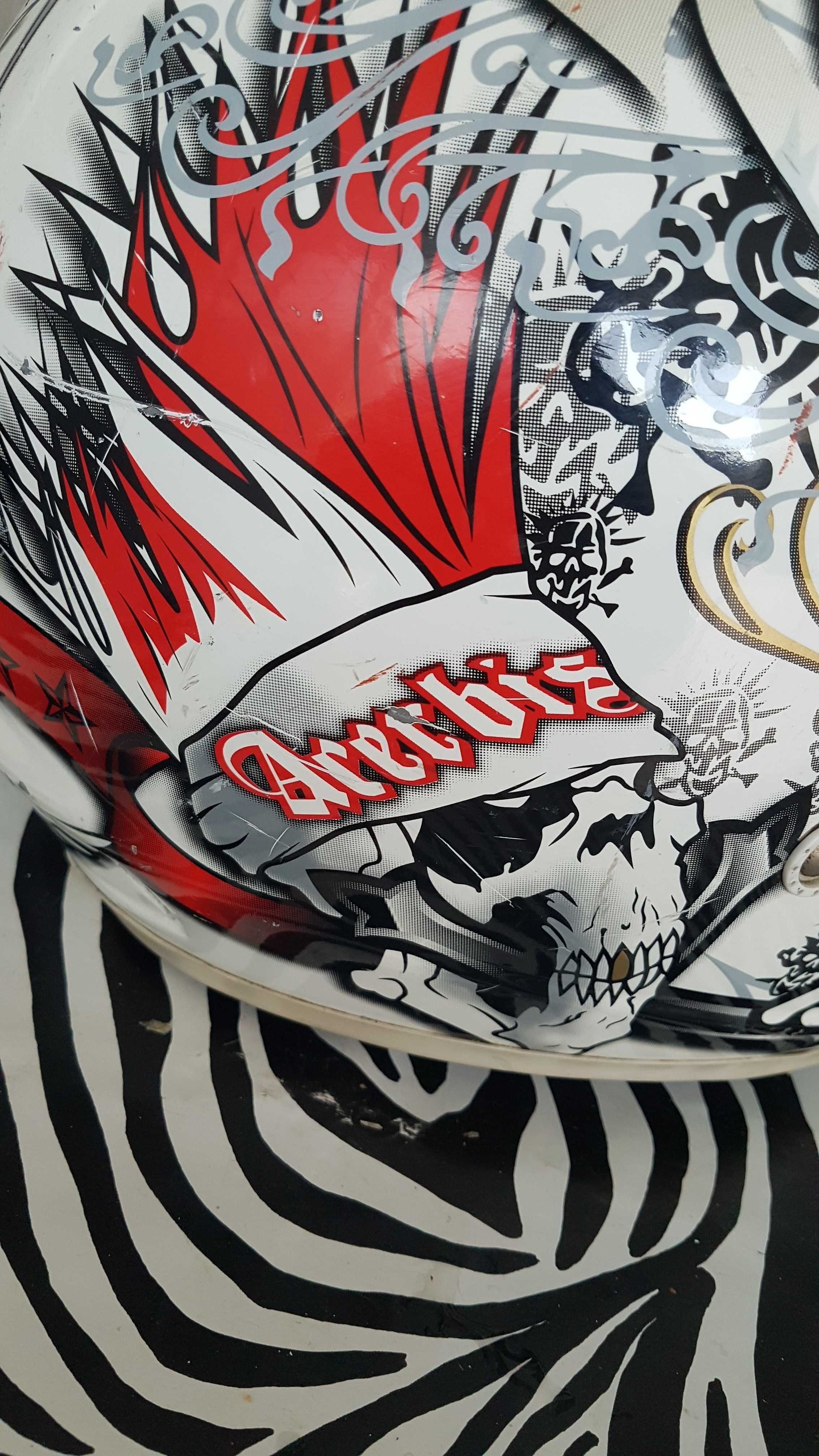 Capacete integral Acerbis motocross