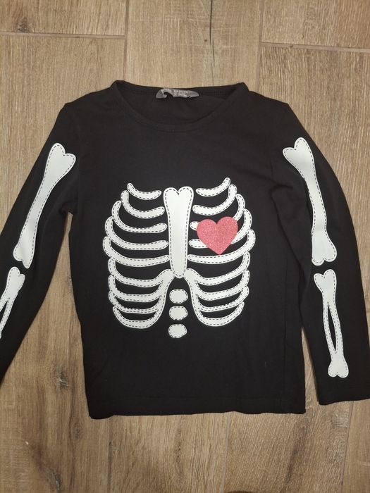 Bluzeczka tshirt bluzka 3-4 lata rozmiar 98-104 lindex halloween