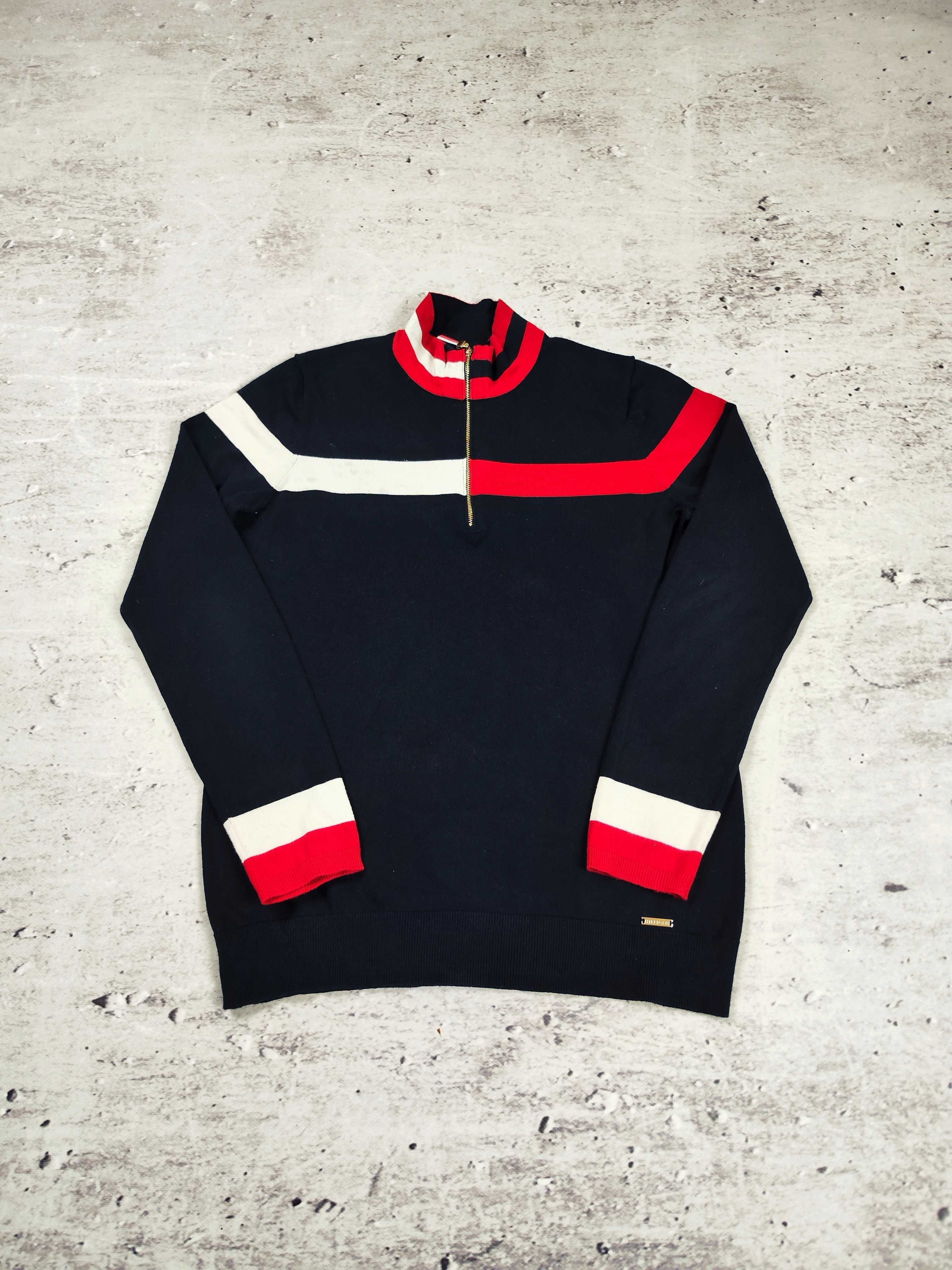 Tommy Hilfiger sweter unisex bawełna basic elegancki r. S/M