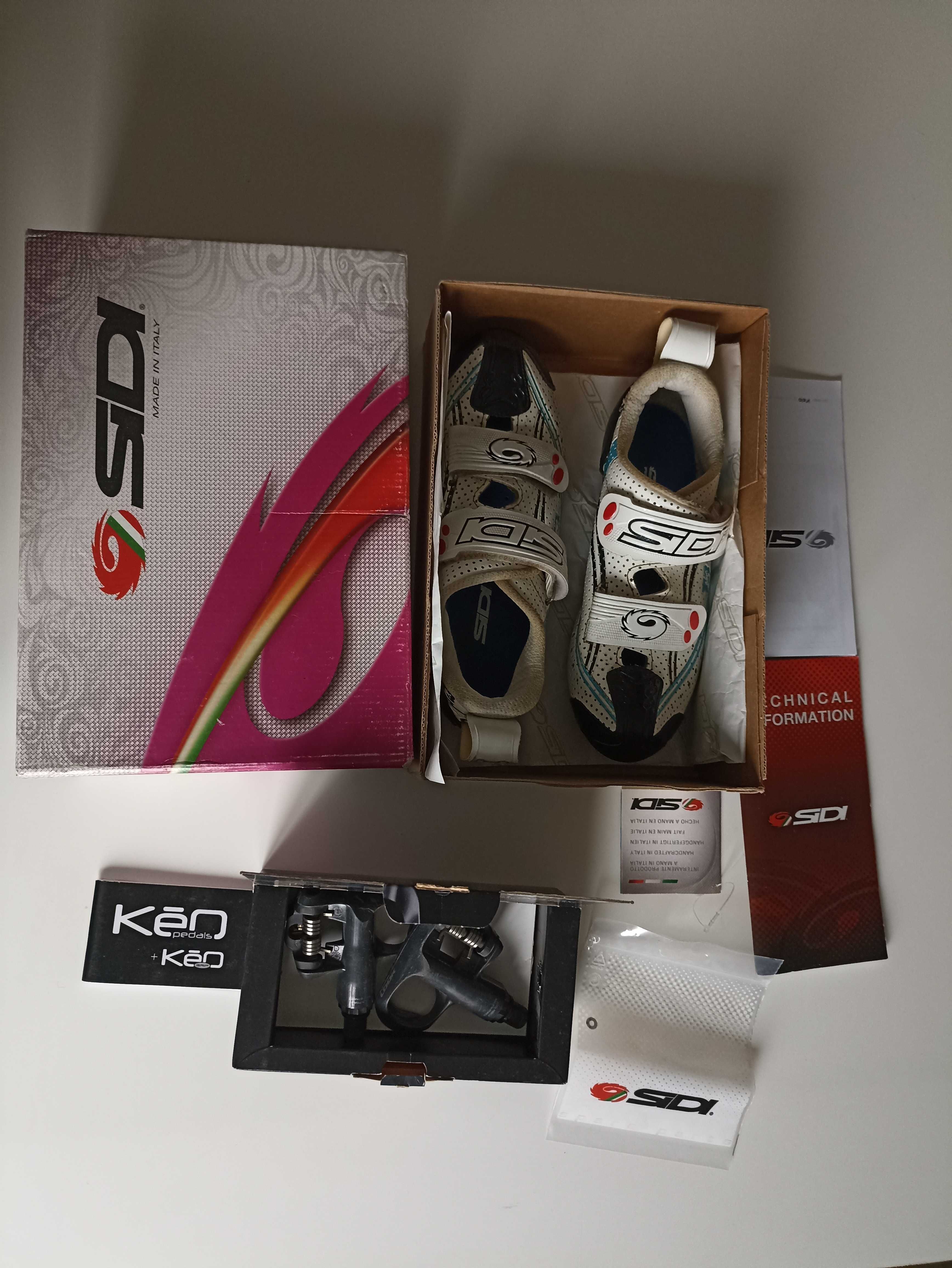 SIDI Scarpe 39,5 obuwie na rower Triathlon