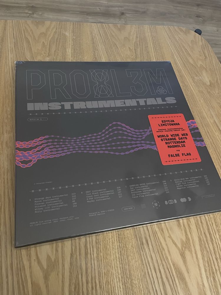 Pro8l3m (Problem) Instrumentals winyl limitowany 4LP