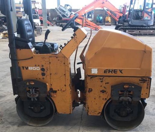 Cilindro compactador Terex TV800