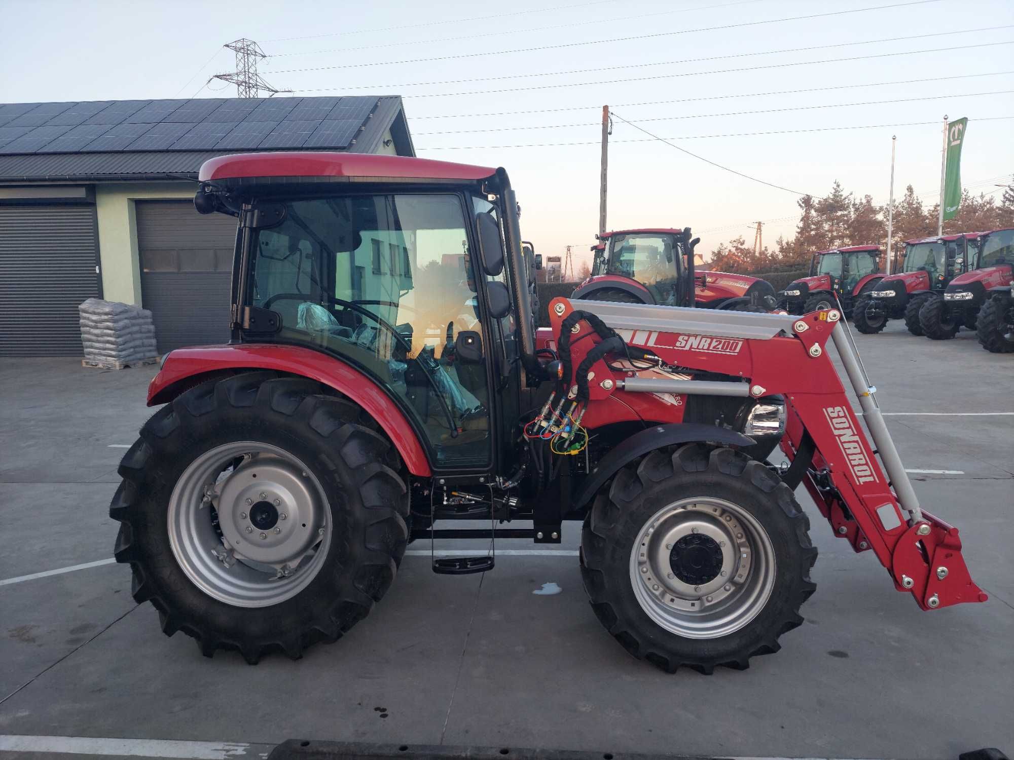 Ciągnik rolniczy CASE IH Farmall 75 A z ładowaczem czołowym SONAROL