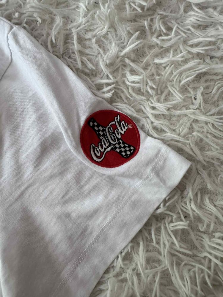 Biała koszulka Coca-Cola Vintage Rozmiar XS