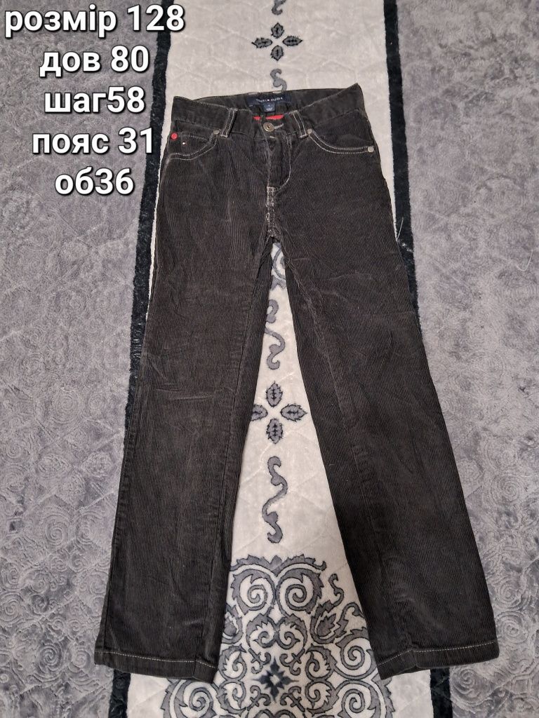 Штани джинси брюки для хлопчика розмір 128-134