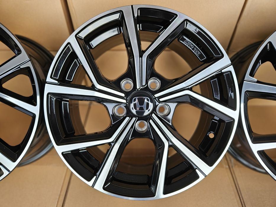 Honda 17 " Nowe Felgi 5x114,3 Civic CR-V Accord HR-V FR-V Czarne Alu