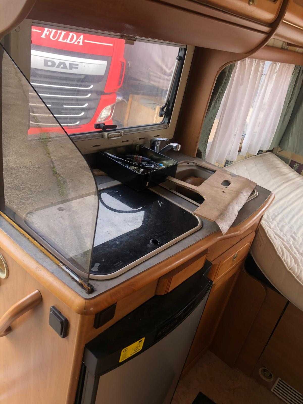 Fiat Ducato Kamper 5-os 2000r 2.8 TID Rapido Rejestracja Pl Suchy
