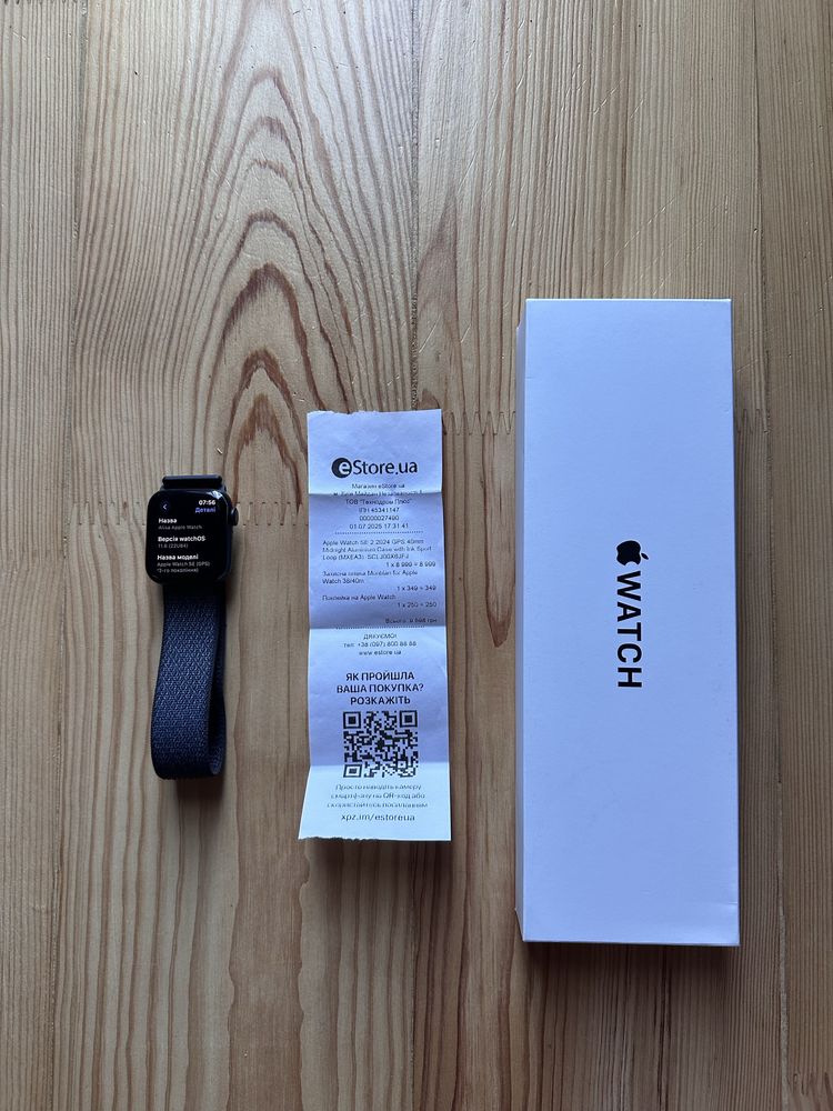 Apple watch SE 2 2024 40 mm Midnight
