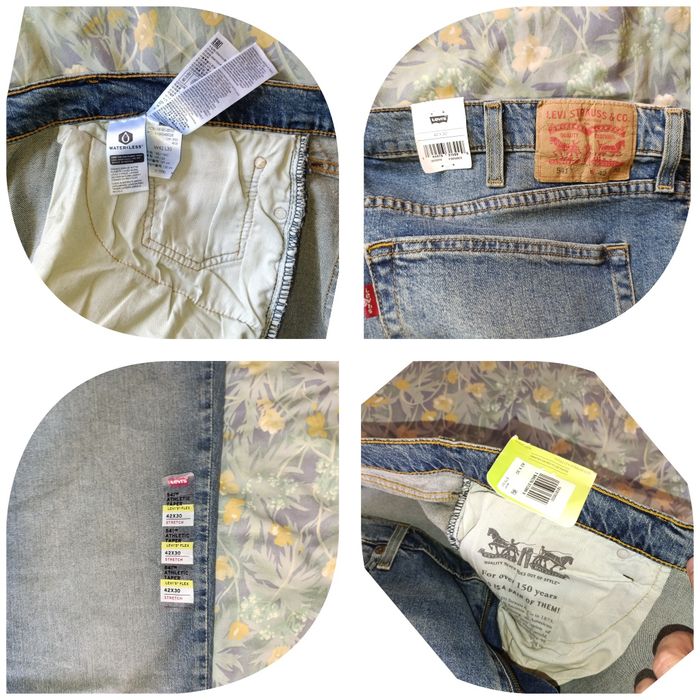 Джинси Levi's 541   W42 L30 чоловічі сині джинси