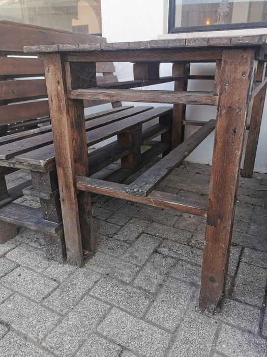 Conjuntos de Mesas de Esplanada em Paletes