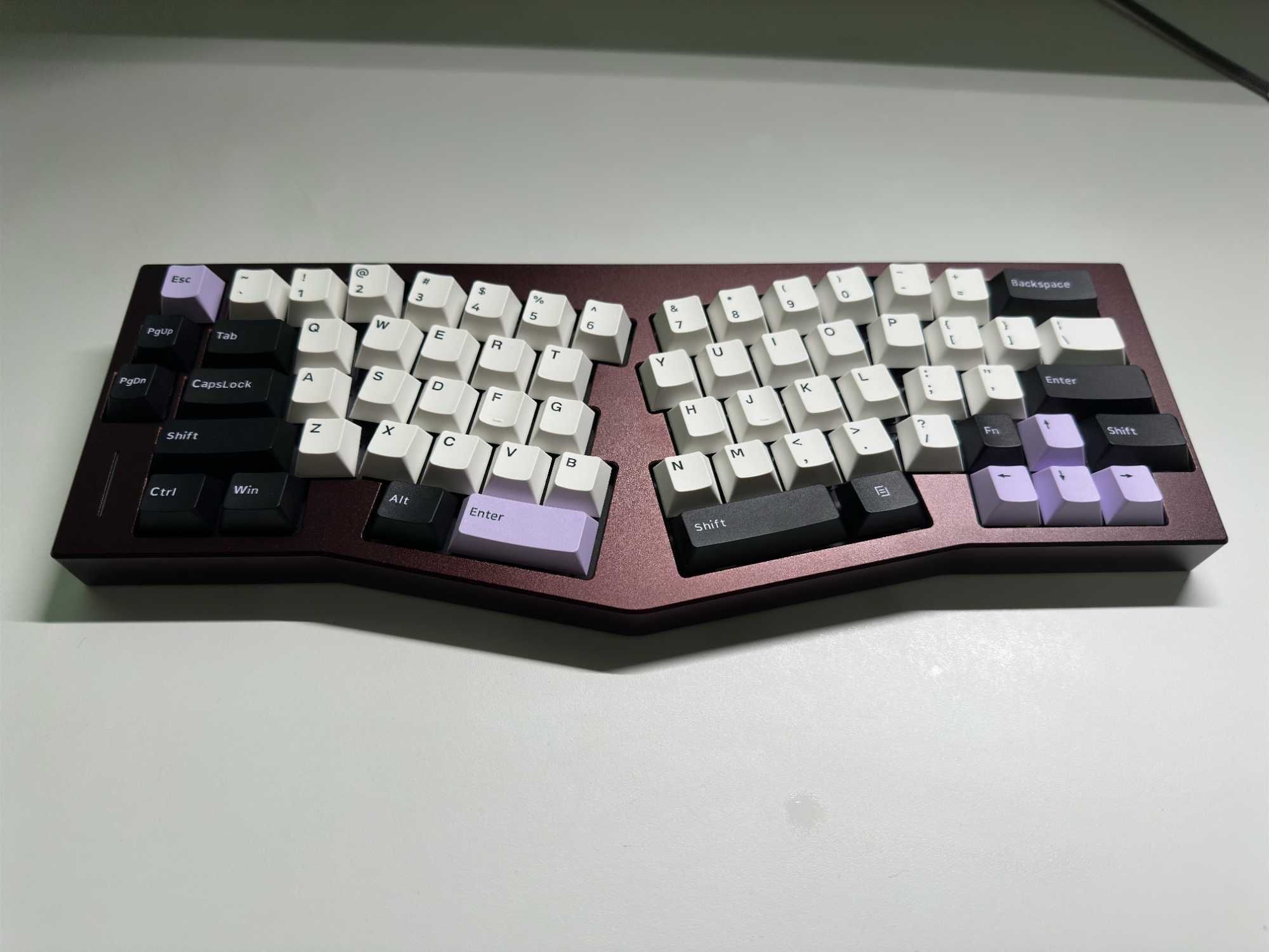 Teclado Mecânico Weikav Record Alumínio HotSwap Custom RGB VIA