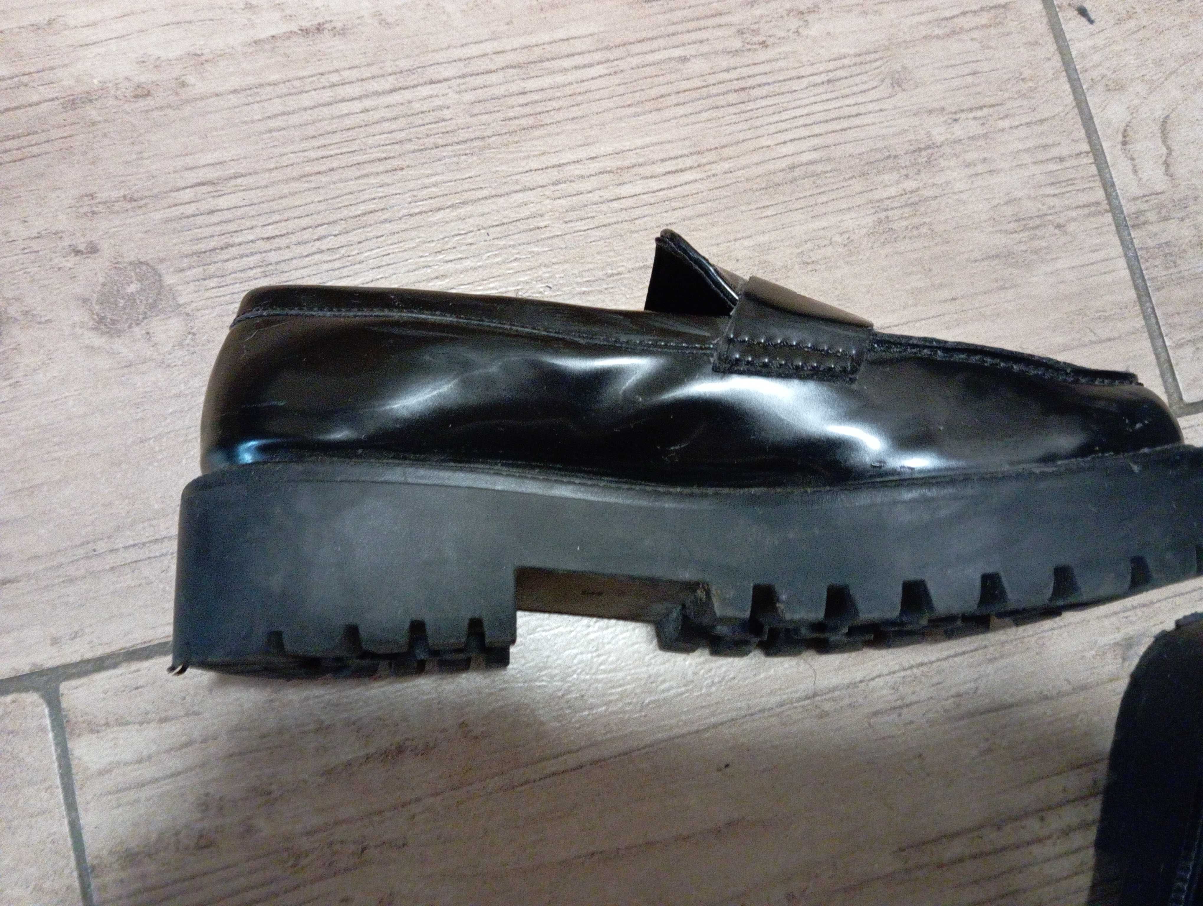 Mokasyny h&m 36 czarne