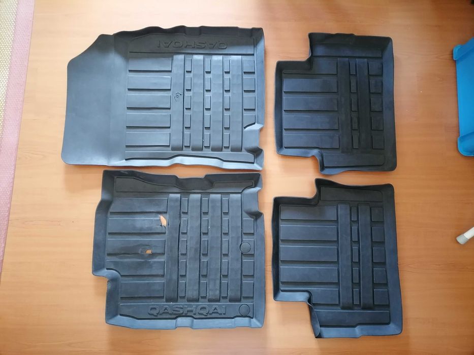 Tapetes de borracha originais nissan qashqai j11