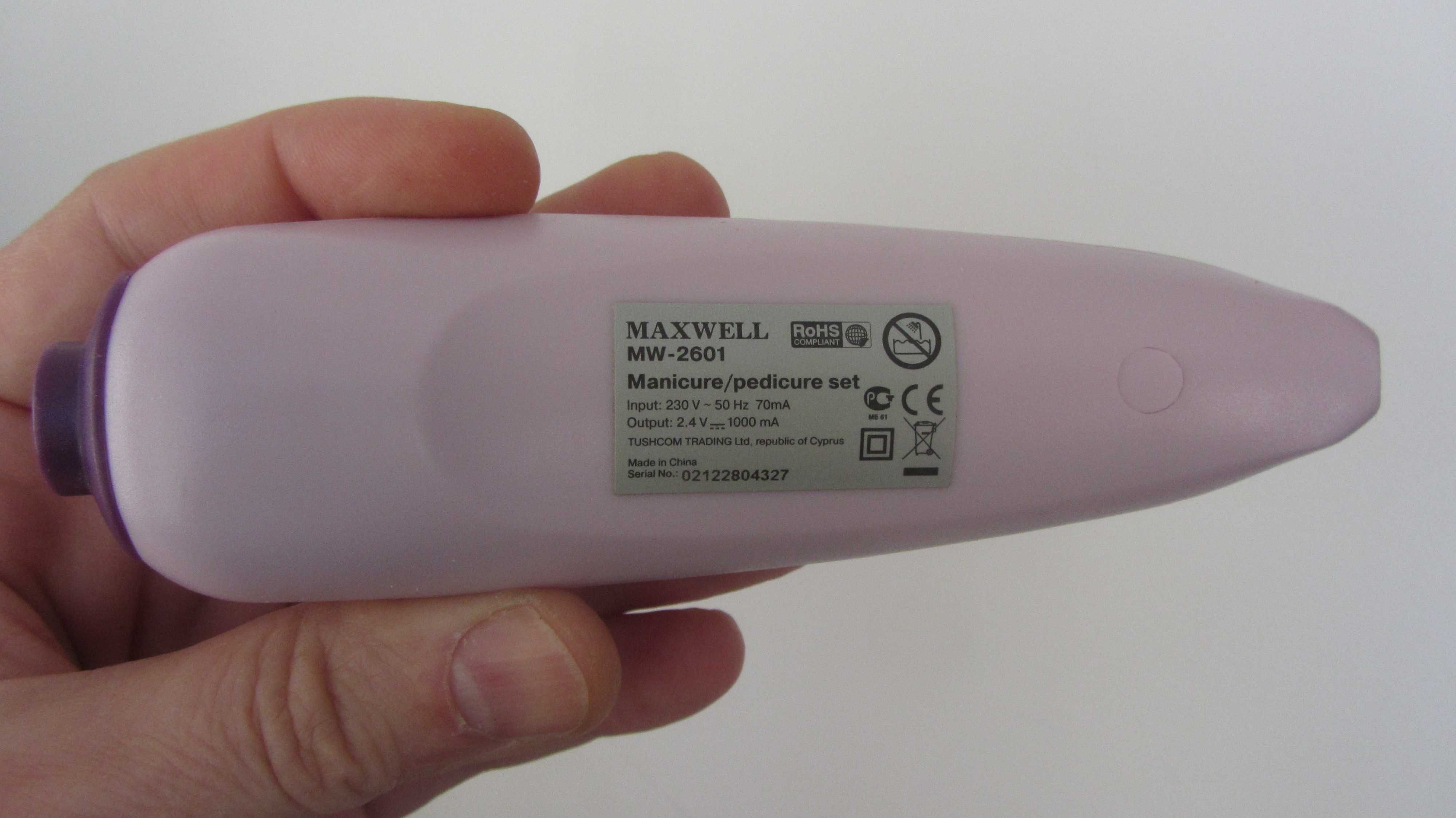 Фрезер. Набор для маникюра и педикюра MAXWELL MW-2601