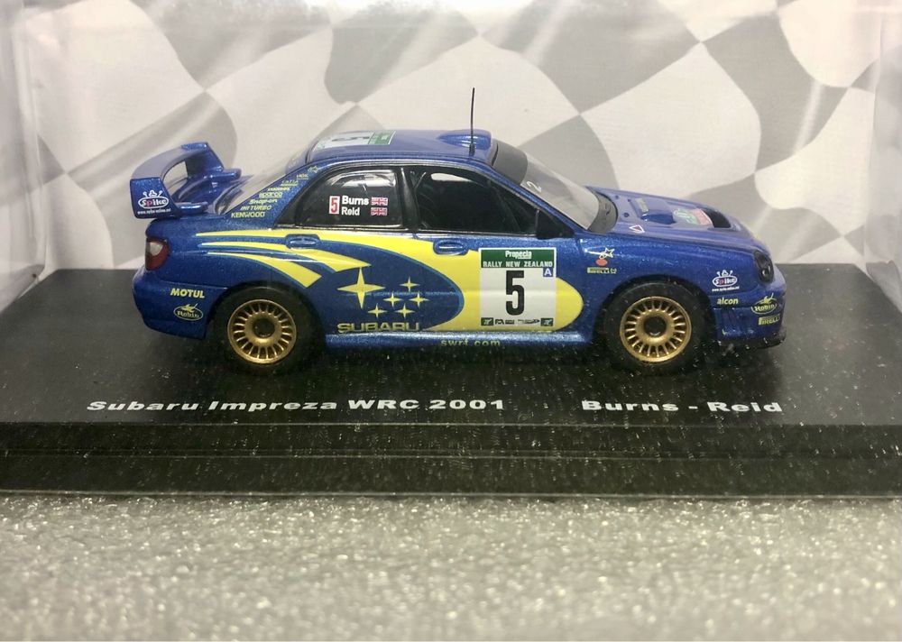 Miniaturas de carros de rali rally wrc