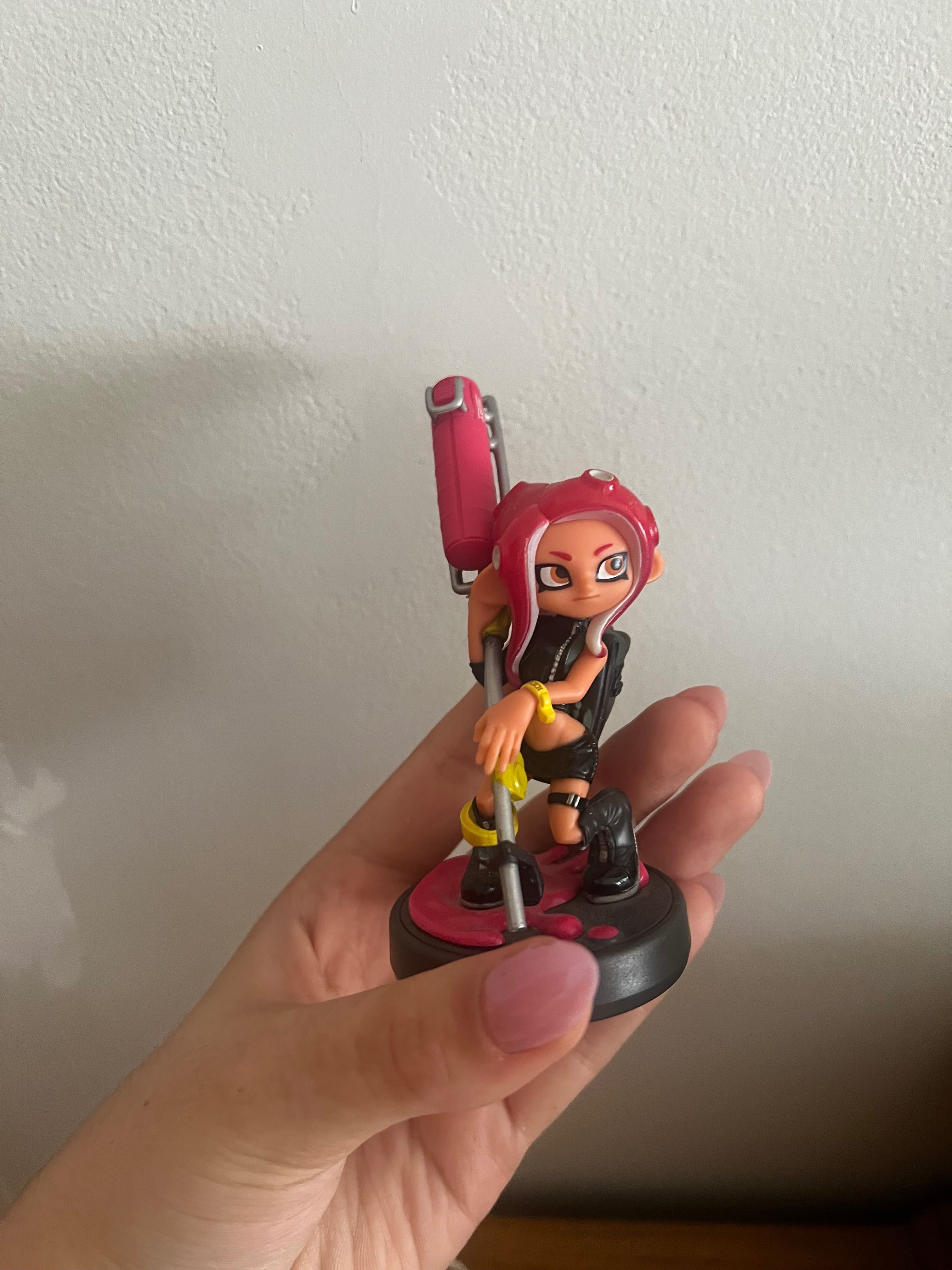 Amiibos Splatoon 2 em prefeito estado