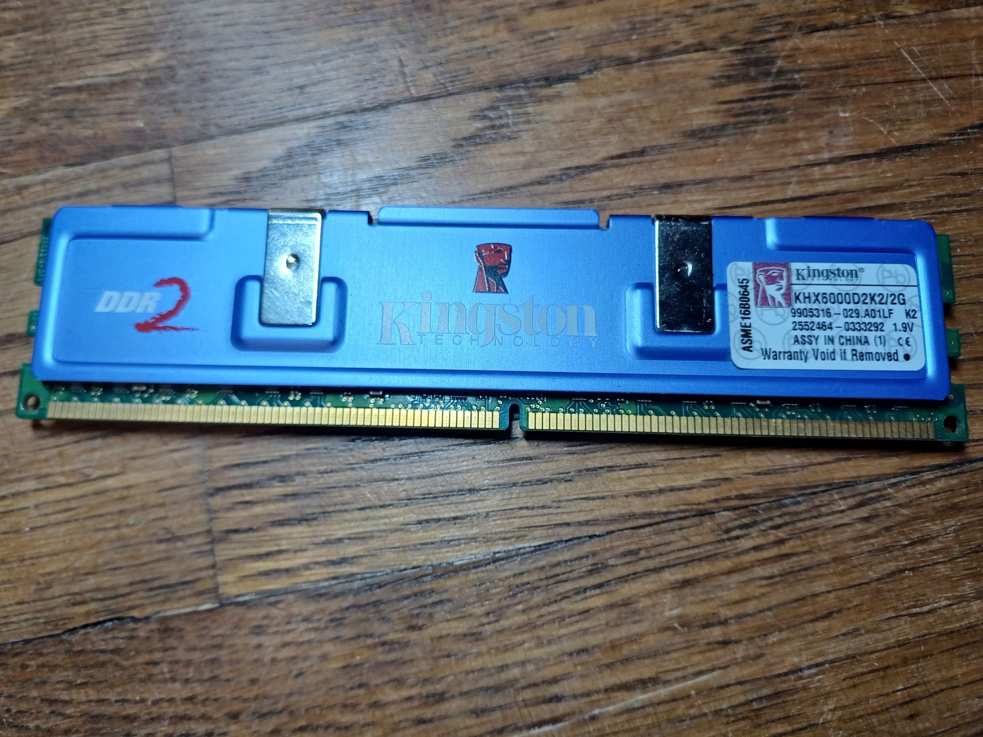 Kingston HyperX 1024 MB RAM DDR2 800 MHz