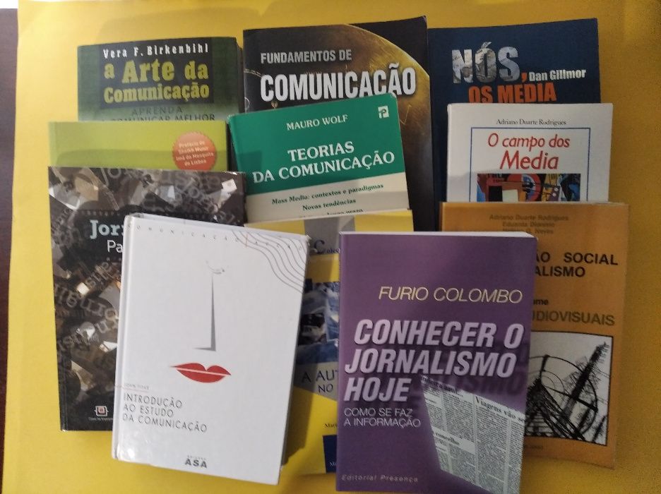 Livros sobre Comunicação, Jornalismo e os Media