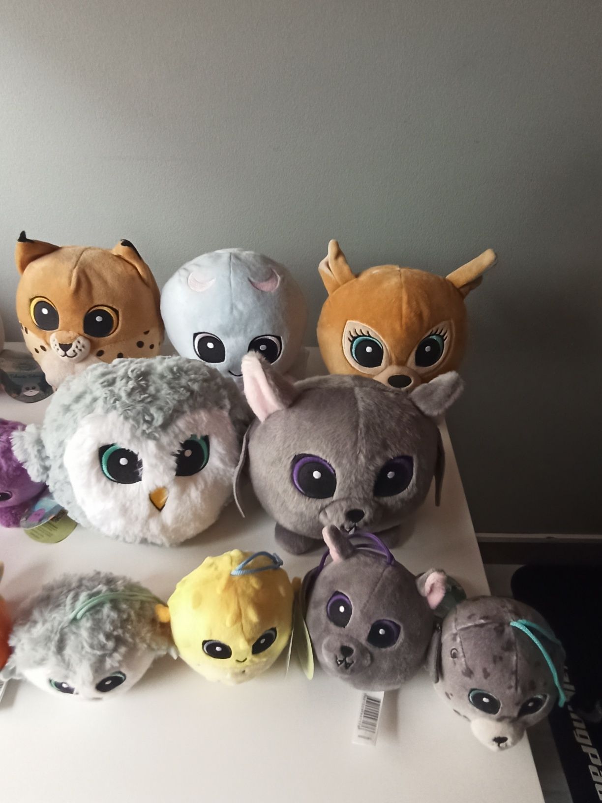 Pack Todos os 20 Peluches Pingo Doce Coleção Bosque e Mar