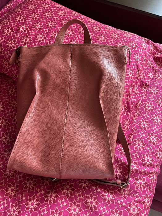 Сумка рюкзак  diamond италия натуральная кожа