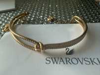 Bransoletka różowe złoto Swarovski lifelong knot