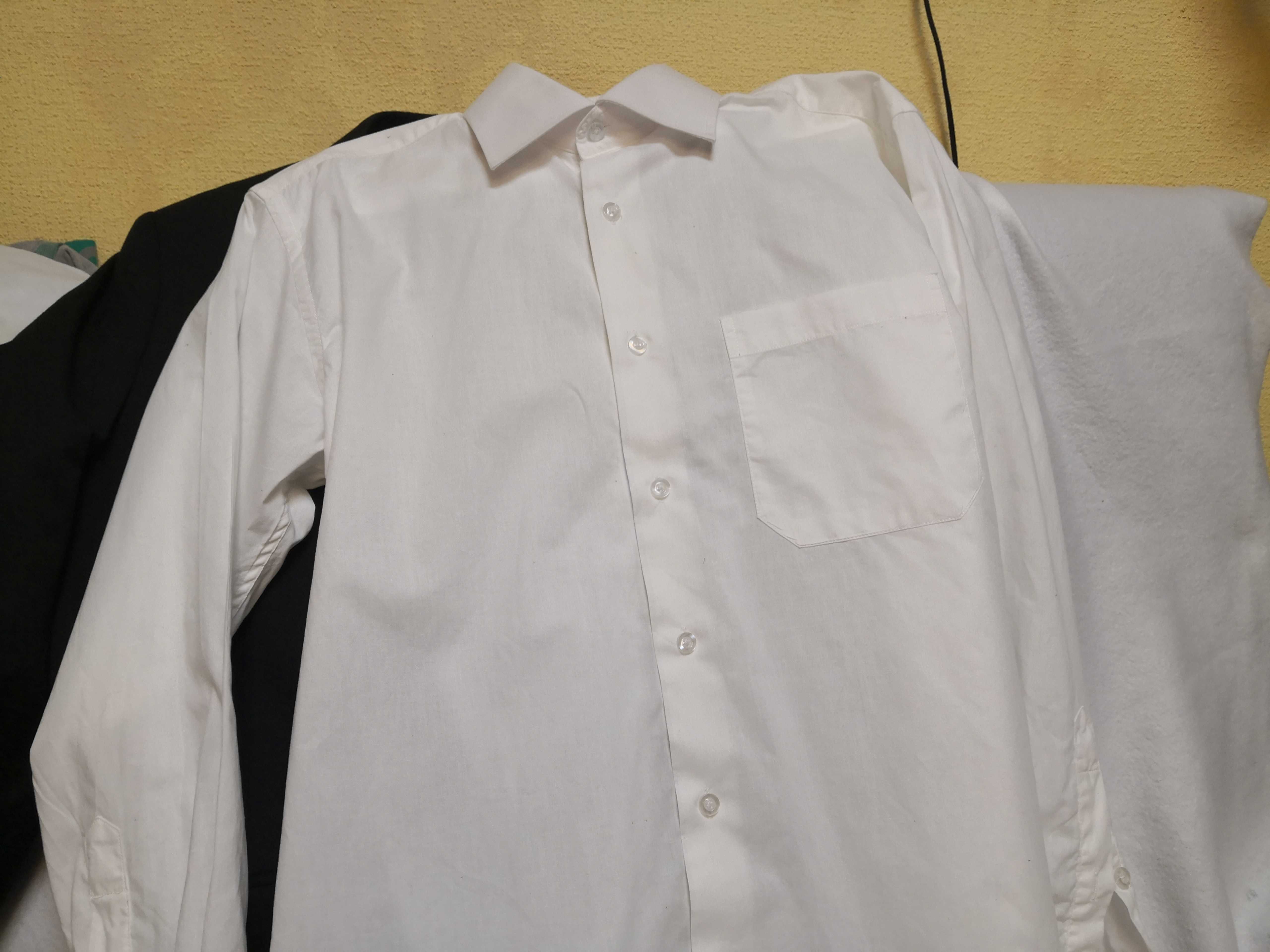 Marynarka H&M męska czarna rozmiar 52 - L - 180/104 + koszula