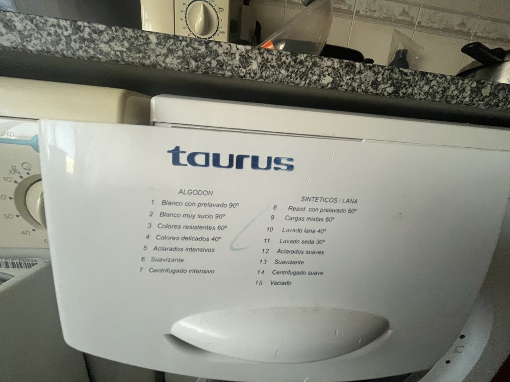 Maquina de lavar e maquina de secar