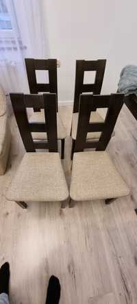 Krzesła 4 sztuki solidne, b dobry stan
