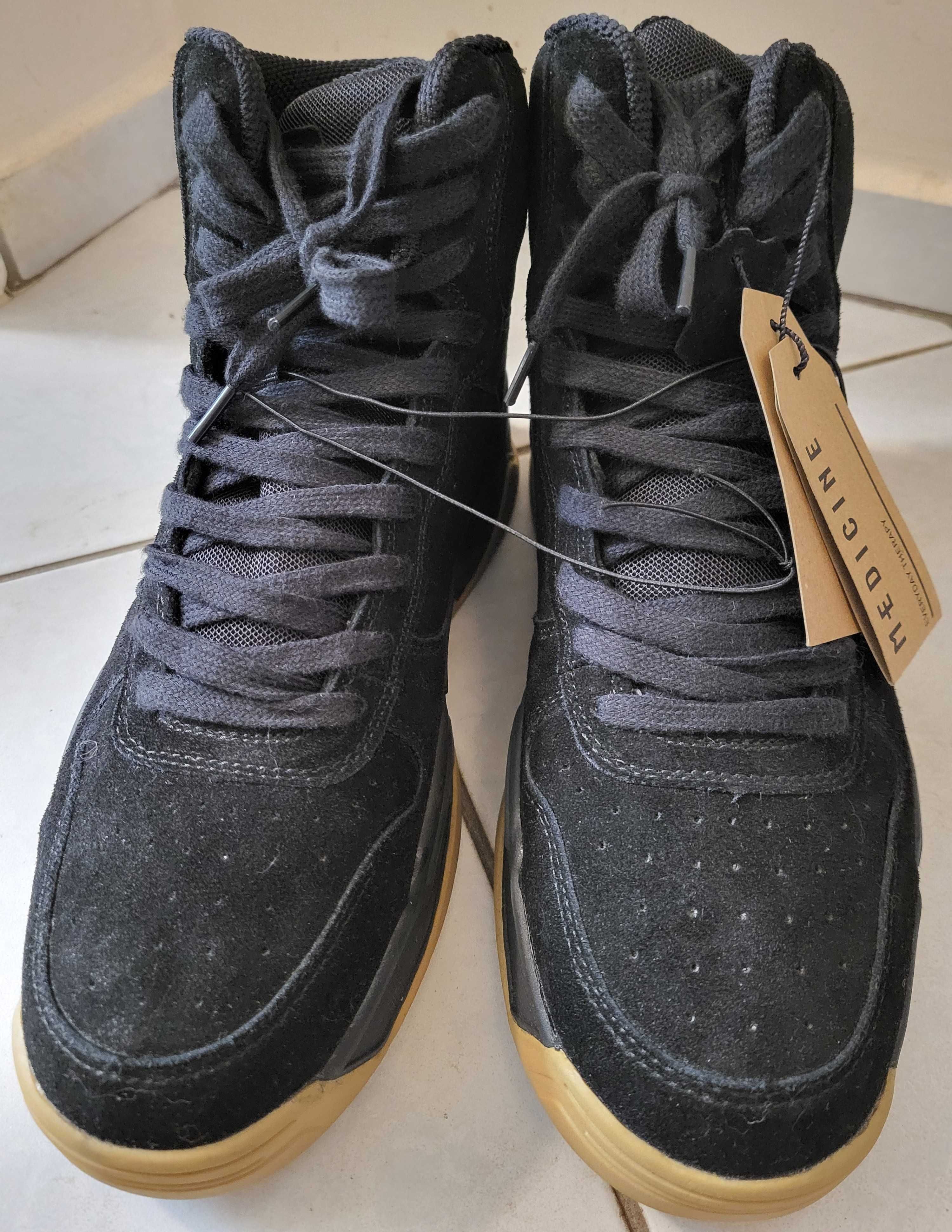 Sneakersy męskie zamsz MEDICINE r. 43 - NOWE - za PÓŁ CENY!